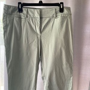 Light green capri pants